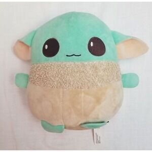 Mattel Star Wars  Squishmallows Grogu Baby Mandalorian Plush Pillow Toy Stuffed